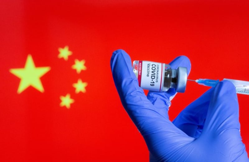 中国的疫苗外交攻势(路透社图片)